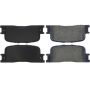 CENTRIC PARTS 105.08851 Posi Quiet Ceramic Brake Pads with Shims and Hardware