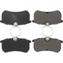 CENTRIC PARTS 105.08860 Posi Quiet Ceramic Brake Pads with Shims