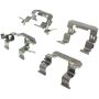 CENTRIC PARTS 105.08880 Posi Quiet Ceramic Brake Pads with Shims and Hardware