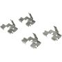 CENTRIC PARTS 105.08910 Posi Quiet Ceramic Brake Pads with Shims and Hardware