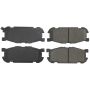 CENTRIC PARTS 105.08910 Posi Quiet Ceramic Brake Pads with Shims and Hardware
