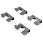 CENTRIC PARTS 105.09000 Posi Quiet Ceramic Brake Pads with Shims and Hardware