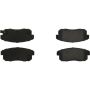 CENTRIC PARTS 105.09000 Posi Quiet Ceramic Brake Pads with Shims and Hardware