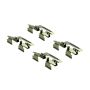 CENTRIC PARTS 105.09052 Posi Quiet Ceramic Brake Pads with Shims and Hardware