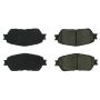 CENTRIC PARTS 105.09062 Posi Quiet Ceramic Brake Pads with Shims and Hardware