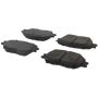 CENTRIC PARTS 105.09081 Posi Quiet Ceramic Brake Pads with Shims and Hardware