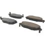 CENTRIC PARTS 105.09100 Posi Quiet Ceramic Brake Pads with Shims