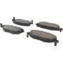CENTRIC PARTS 105.09100 Posi Quiet Ceramic Brake Pads with Shims