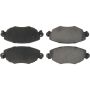 CENTRIC PARTS 105.09100 Posi Quiet Ceramic Brake Pads with Shims