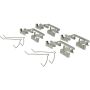 CENTRIC PARTS 105.09143 Posi Quiet Ceramic Brake Pads with Shims and Hardware