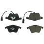CENTRIC PARTS 105.09151 Posi Quiet Ceramic Brake Pads with Shims and Hardware