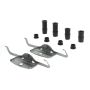 CENTRIC PARTS 105.09181 Posi Quiet Ceramic Brake Pads with Shims and Hardware