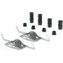 CENTRIC PARTS 105.09181 Posi Quiet Ceramic Brake Pads with Shims and Hardware