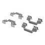 CENTRIC PARTS 105.09220 Posi Quiet Ceramic Brake Pads with Shims and Hardware