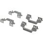 CENTRIC PARTS 105.09220 Posi Quiet Ceramic Brake Pads with Shims and Hardware