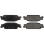 CENTRIC PARTS 105.09220 Posi Quiet Ceramic Brake Pads with Shims and Hardware