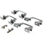 CENTRIC PARTS 105.09230 Posi Quiet Ceramic Brake Pads with Shims and Hardware