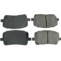 CENTRIC PARTS 105.09230 Posi Quiet Ceramic Brake Pads with Shims and Hardware
