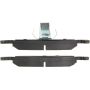 CENTRIC PARTS 105.09250 Posi Quiet Ceramic Brake Pads with Shims and Hardware