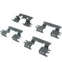 CENTRIC PARTS 105.09370 Posi Quiet Ceramic Brake Pads with Shims and Hardware