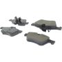 CENTRIC PARTS 105.09390 Posi Quiet Ceramic Brake Pads with Shims and Hardware