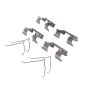 CENTRIC PARTS 105.09481 Posi Quiet Ceramic Brake Pads with Shims and Hardware