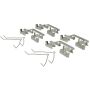 CENTRIC PARTS 105.09481 Posi Quiet Ceramic Brake Pads with Shims and Hardware