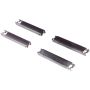 CENTRIC PARTS 105.09520 Posi Quiet Ceramic Brake Pads with Shims and Hardware