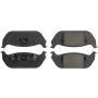 CENTRIC PARTS 105.09520 Posi Quiet Ceramic Brake Pads with Shims and Hardware