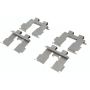 CENTRIC PARTS 105.09541 Posi Quiet Ceramic Brake Pads with Shims and Hardware