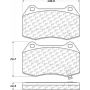 CENTRIC PARTS 105.09600 Posi Quiet Ceramic Brake Pads with Shims and Hardware