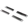 CENTRIC PARTS 105.09640 Posi Quiet Ceramic Brake Pads with Shims and Hardware