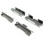 CENTRIC PARTS 105.09650 Posi Quiet Ceramic Brake Pads with Shims and Hardware