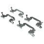 CENTRIC PARTS 105.09690 Posi Quiet Ceramic Brake Pads with Shims and Hardware