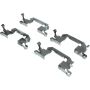 CENTRIC PARTS 105.09690 Posi Quiet Ceramic Brake Pads with Shims and Hardware