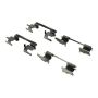 CENTRIC PARTS 105.09740 Posi Quiet Ceramic Brake Pads with Shims and Hardware