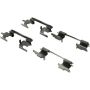 CENTRIC PARTS 105.09740 Posi Quiet Ceramic Brake Pads with Shims and Hardware