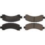 CENTRIC PARTS 105.09740 Posi Quiet Ceramic Brake Pads with Shims and Hardware
