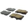 CENTRIC PARTS 105.09760 Posi Quiet Ceramic Brake Pads with Shims and Hardware