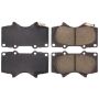 CENTRIC PARTS 105.09761 Posi Quiet Ceramic Brake Pads with Shims and Hardware