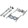 CENTRIC PARTS 105.09770 Posi Quiet Ceramic Brake Pads with Shims and Hardware