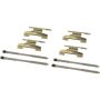 CENTRIC PARTS 105.09830 Posi Quiet Ceramic Brake Pads with Shims and Hardware