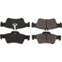CENTRIC PARTS 105.09860 Posi Quiet Ceramic Brake Pads with Shims and Hardware