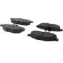 CENTRIC PARTS 105.09870 Posi Quiet Ceramic Brake Pads with Shims and Hardware