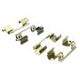 CENTRIC PARTS 105.09870 Posi Quiet Ceramic Brake Pads with Shims and Hardware