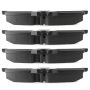 CENTRIC PARTS 105.09870 Posi Quiet Ceramic Brake Pads with Shims and Hardware