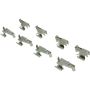 CENTRIC PARTS 105.09890 Posi Quiet Ceramic Brake Pads with Shims and Hardware