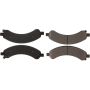 CENTRIC PARTS 105.09890 Posi Quiet Ceramic Brake Pads with Shims and Hardware