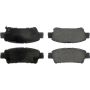 CENTRIC PARTS 105.09950 Posi Quiet Ceramic Brake Pads with Shims and Hardware
