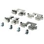 CENTRIC PARTS 105.09960 Posi Quiet Ceramic Brake Pads with Shims and Hardware